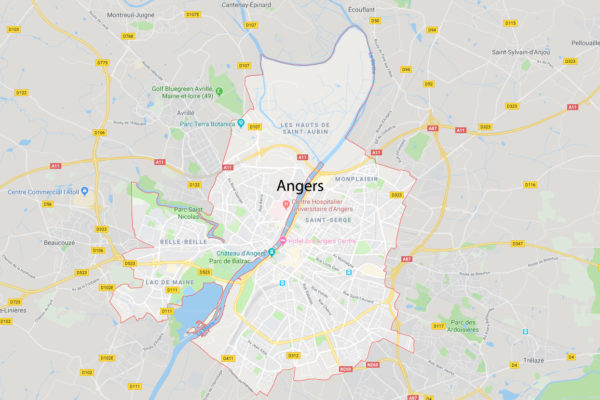 Agence SEO Angers - Carte