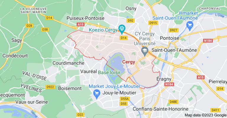 Agence SEO Cergy - Carte