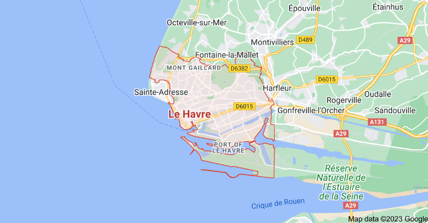 Agence SEO Le Havre -Carte