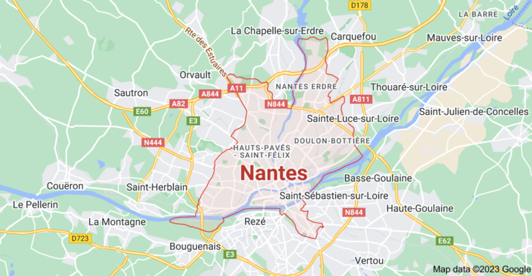 Agence SEO Nantes - Carte